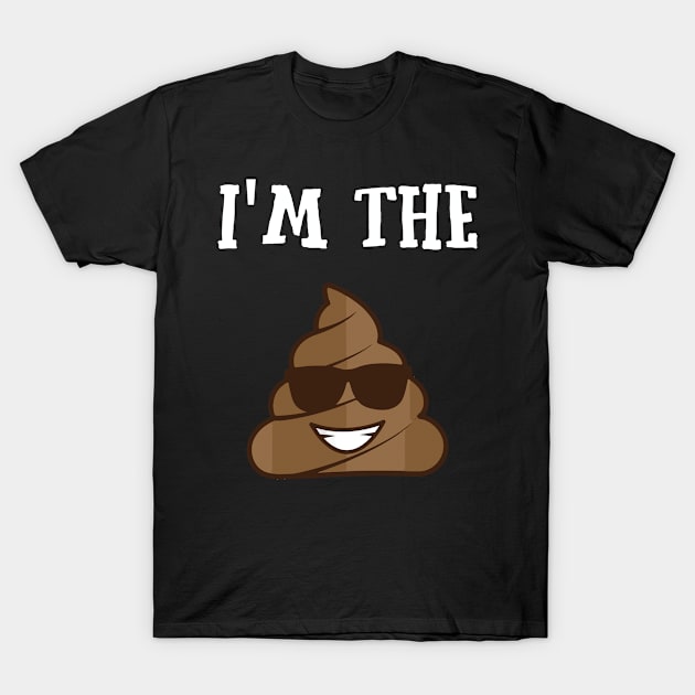 Im The Poop Emoji Funny Sarcasm Christmas T-Shirt by HouldingAlastairss